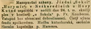 Národní listy 23. 1. 1886